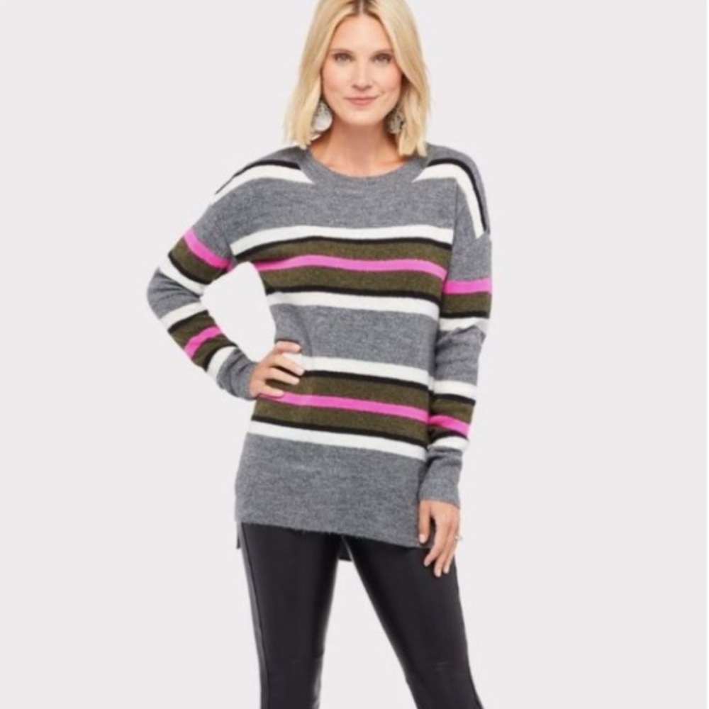 Like New Evereve John + Jenn striped sweater
